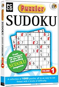 PC CD-ROM Puzzler Sudoku Game RRP 5.00 CLEARANCE XL 1.00 each or 2 for 1.50